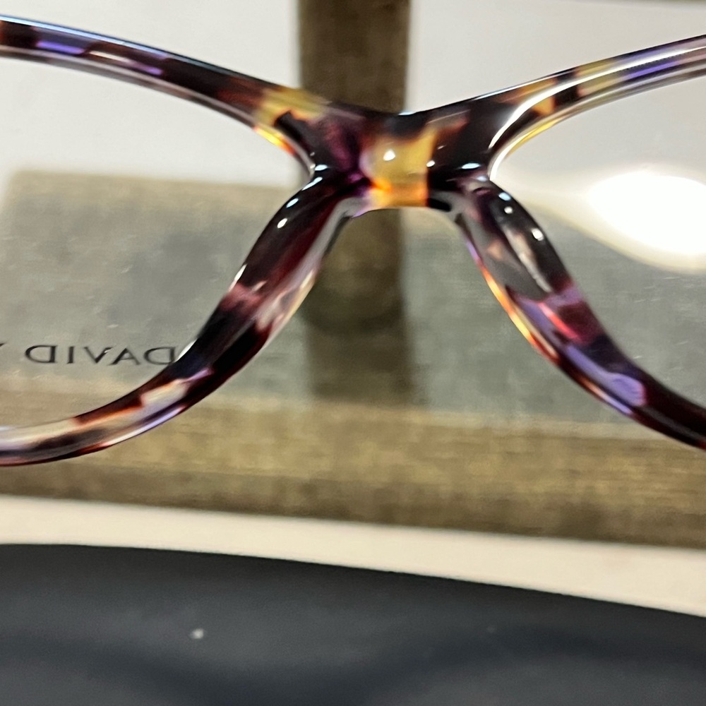 DAVID YURMAN NIB AUTHENTIC CHEVRON RX READY DESIGNER EYEGLASSES - Picture 9 of 17